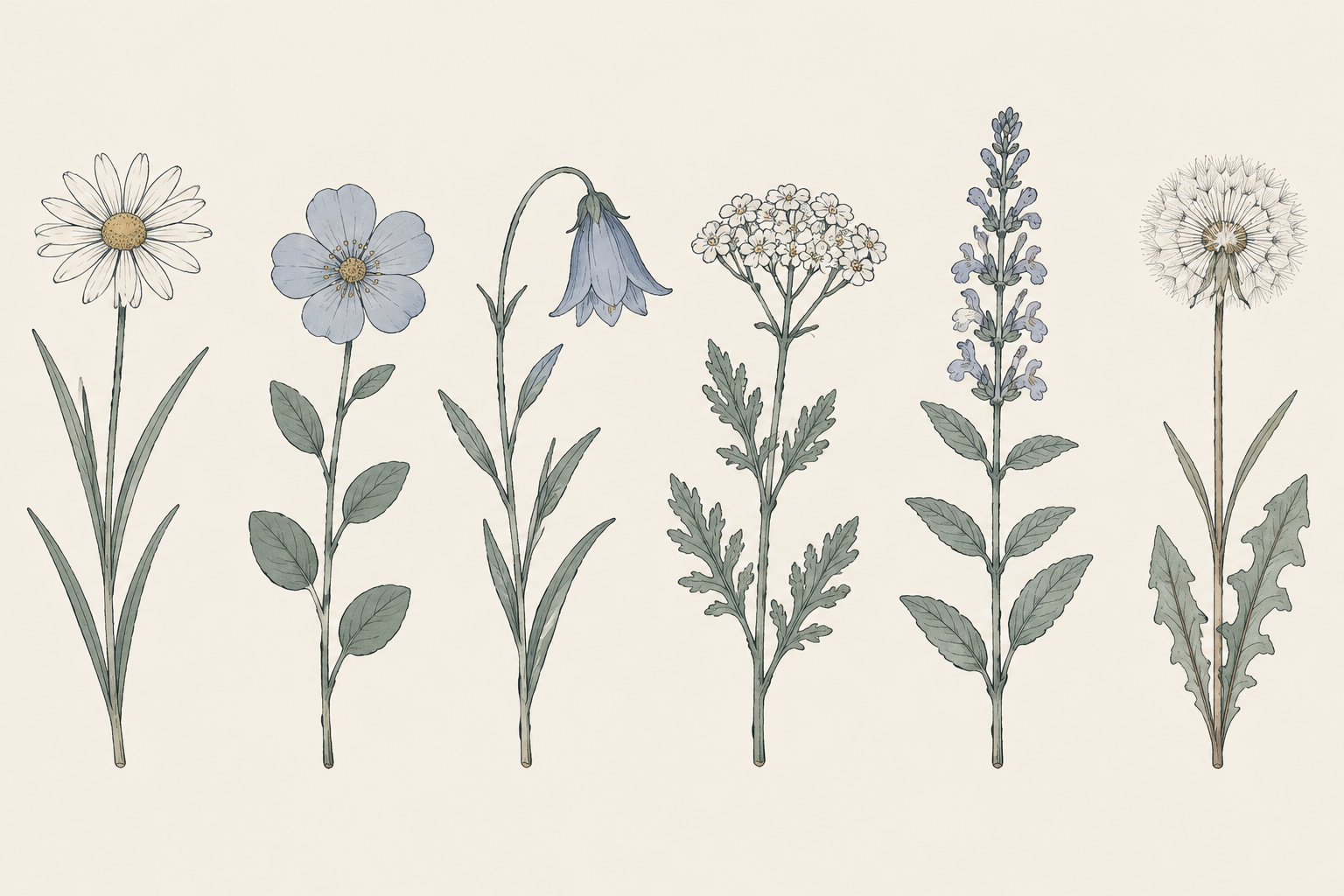 生图生成的花草素材