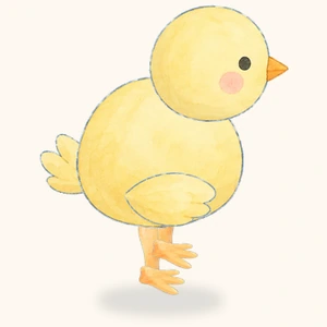 小鸡行走 · 木偶版动态 WebP
